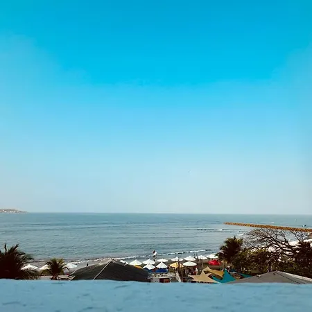 Espectacular Ocean View, Apartamento De Dos Cuartos, Con Vista Al Mar, En Cartagena De Indias Exterior foto