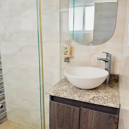 Espectacular Ocean View, Apartamento De Dos Cuartos, Con Vista Al Mar, En Cartagena De Indias Exterior foto