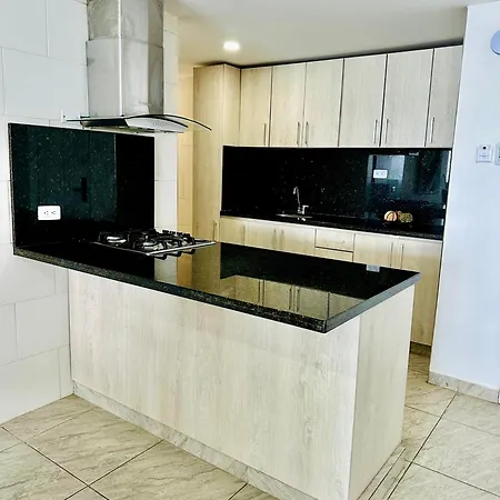 Espectacular Ocean View, Apartamento De Dos Cuartos, Con Vista Al Mar, En Cartagena De Indias Exterior foto