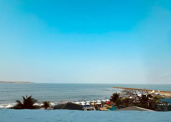 Espectacular Ocean View, Apartamento De Dos Cuartos, Con Vista Al Mar, En Cartagena De Indias